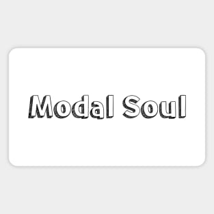 Modal Soul / / Typography Design Magnet